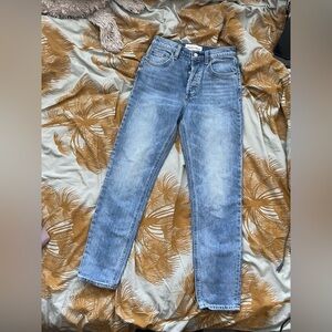 Denim Forum Yoko slim 25 26L high rise ankle